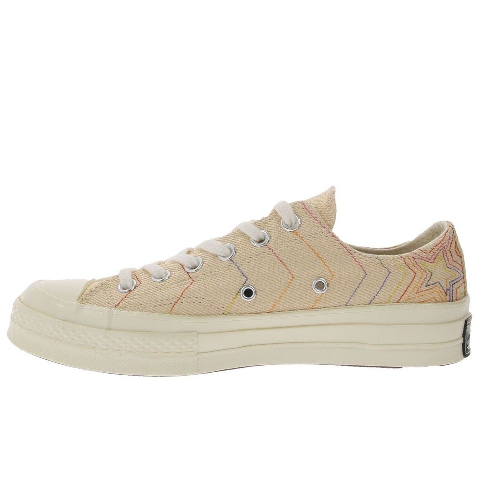 Converse Chuck Taylor All Star 70 Low Top Stars Beige Women's Shoes Size 9.5 - Picture 3 of 9